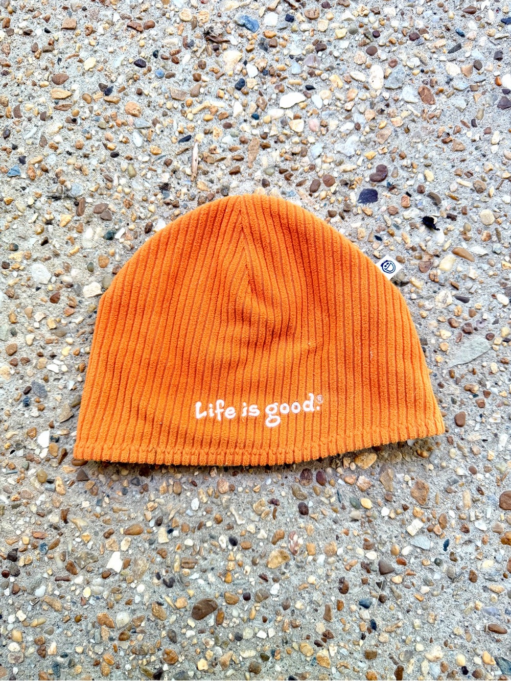 Life is Good Reversible Beanie Cap